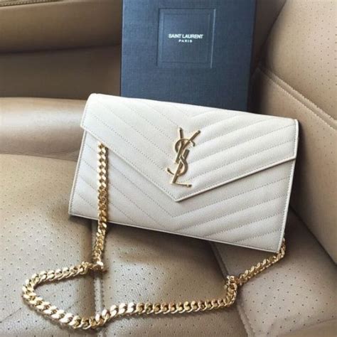 ysl white handbag|YSL handbags beige.